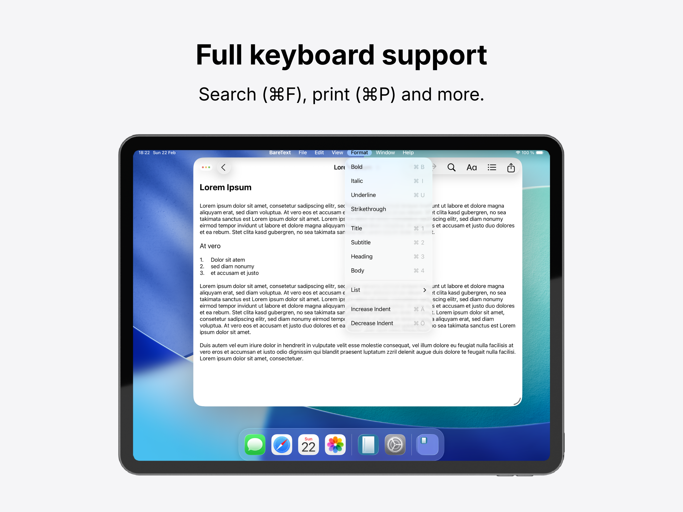 BareText Screenshot – Multi-Window